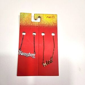 Naughty & Nice Necklace Set from Rue 21